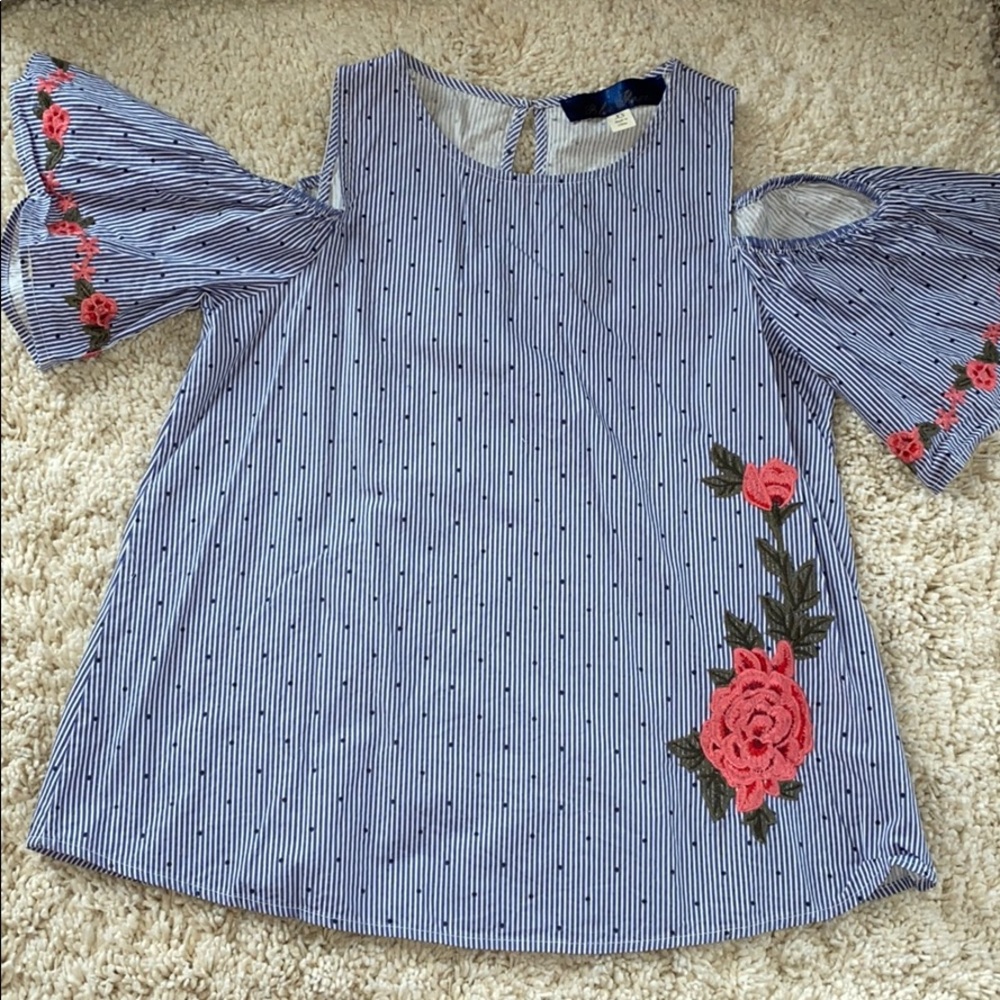 Blue blouse
